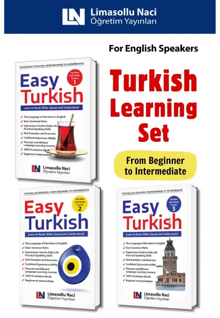 Easy Turkish Set, For English Speakers