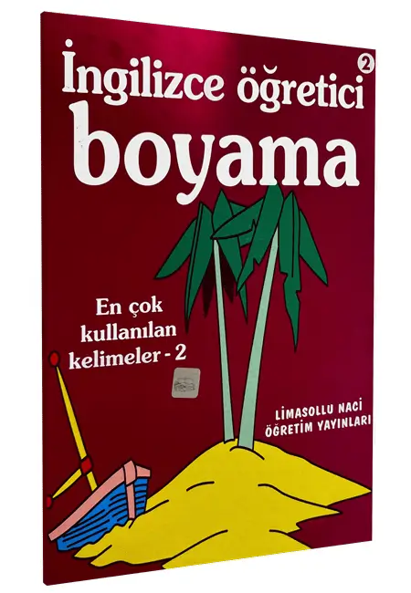 İngilizce Öğretici Boyama Kitabı - En Çok Kullanılan Kelimeler-2
